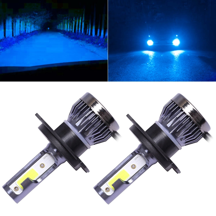 2 PCS H4 DC9-36V / 36W / 3000K / 6000LM IP68 Car / Motorcycle Mini COB LED Headlight Lamps / Fog Light, H4