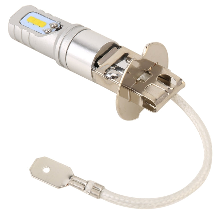 2 PCS H3 DC12V / 4.5W / 6000K / 360LM Car LED Fog Light with 6 CSP Lamp Beads, White Light, H3 (Silver), H3 (Black)