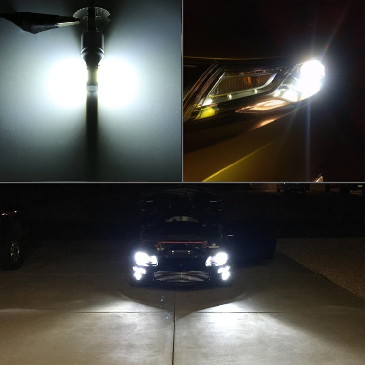 2 PCS H3 DC12V / 4.5W / 6000K / 360LM Car LED Fog Light with 6 CSP Lamp Beads, White Light, H3 (Silver), H3 (Black)