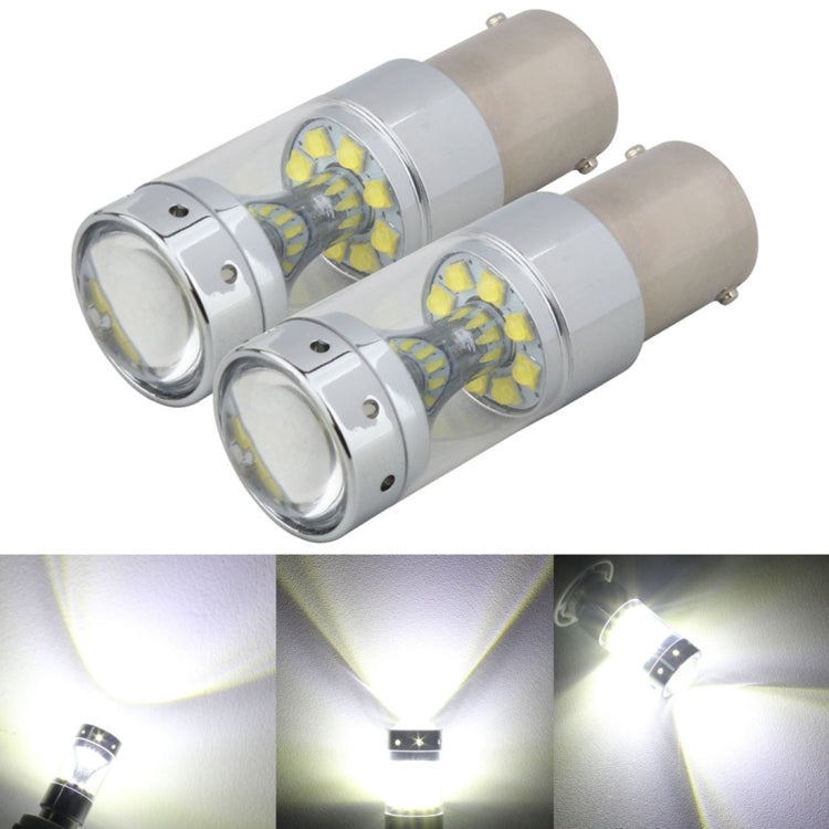 2 PCS 1157/BAY15D 60W Car Auto Brake Light with 12 CREE XB-D Lamps, DC 12V, 1157