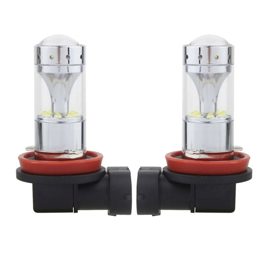 2 PCS H8/H11 60W 1200 LM 6000K Car Fog Lights with 12 CREE XB-D LED Lamps, DC 12V