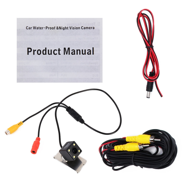 656x492 Effective Pixel HD Waterproof 4 LED Night Vision Wide Angle Car Rear View Backup Reverse Camera for Honda Accord 2018 / Civic 2017-2018, For Honda Accord 2018 / Civic 2017-2018