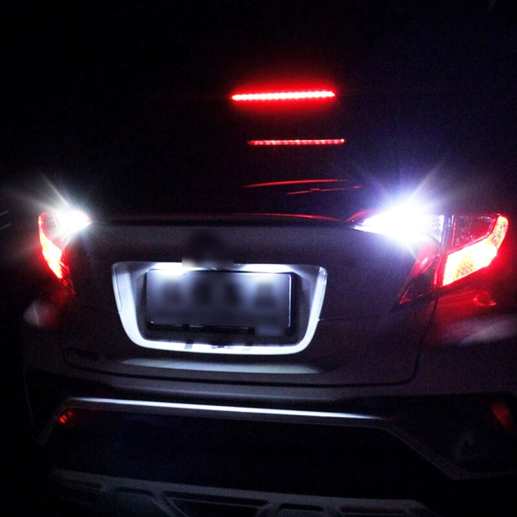 2 PCS T15 DC9-16V / 7.5W / 6000K / 600LM Car Auto Reversing Lights 27LEDs SMD-3030 Lamps, T15 DC9-16V / 7.5W