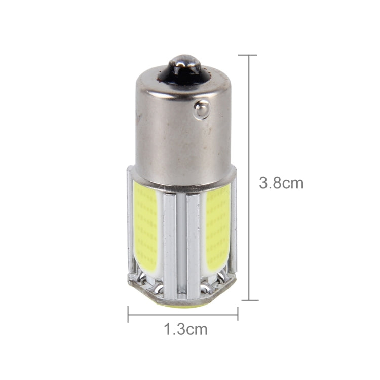 2 PCS 1156/BA15S 5W 6000K 350lm 4 COB LEDs Canbus Car Brake Light Tail Light Bulb, DC 12V, 1156