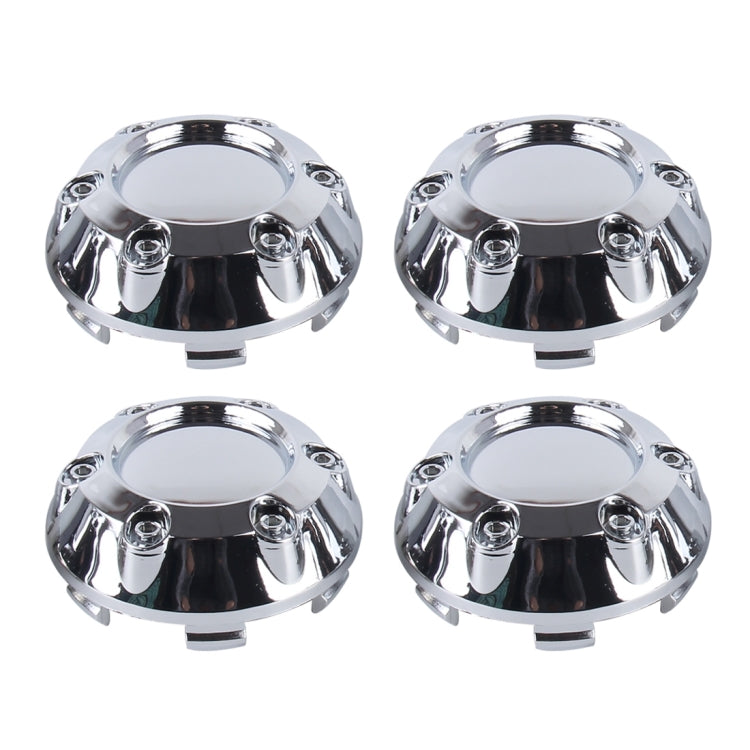 4 PCS Metal Car Styling Accessories Car Emblem Badge Sticker Wheel Hub Caps Centre Cover, Wheel Hub Caps B