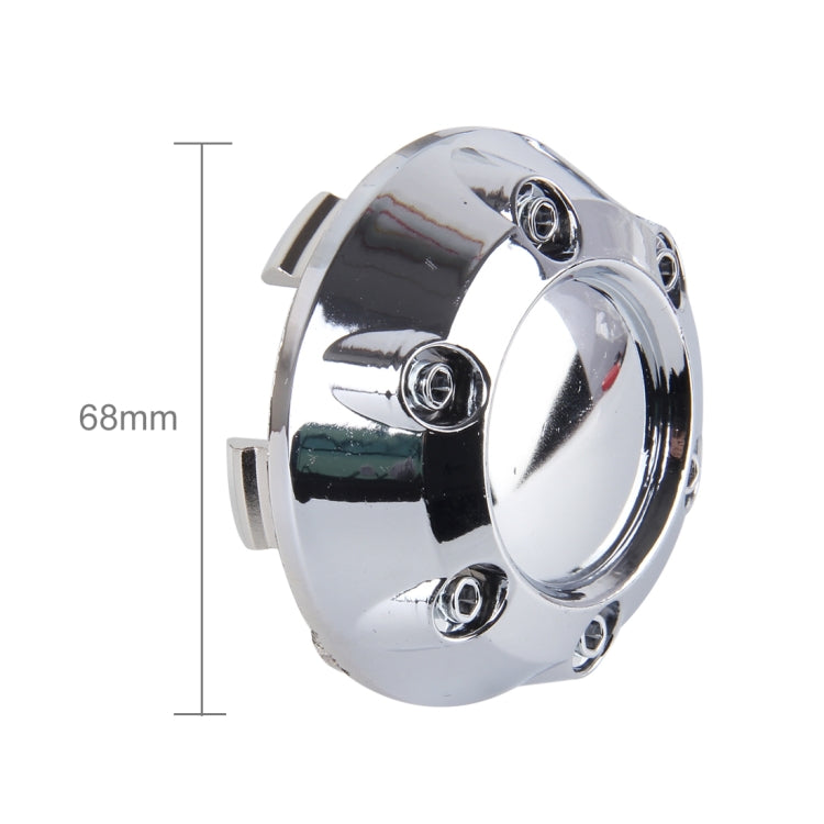 4 PCS Metal Car Styling Accessories Car Emblem Badge Sticker Wheel Hub Caps Centre Cover, Wheel Hub Caps B