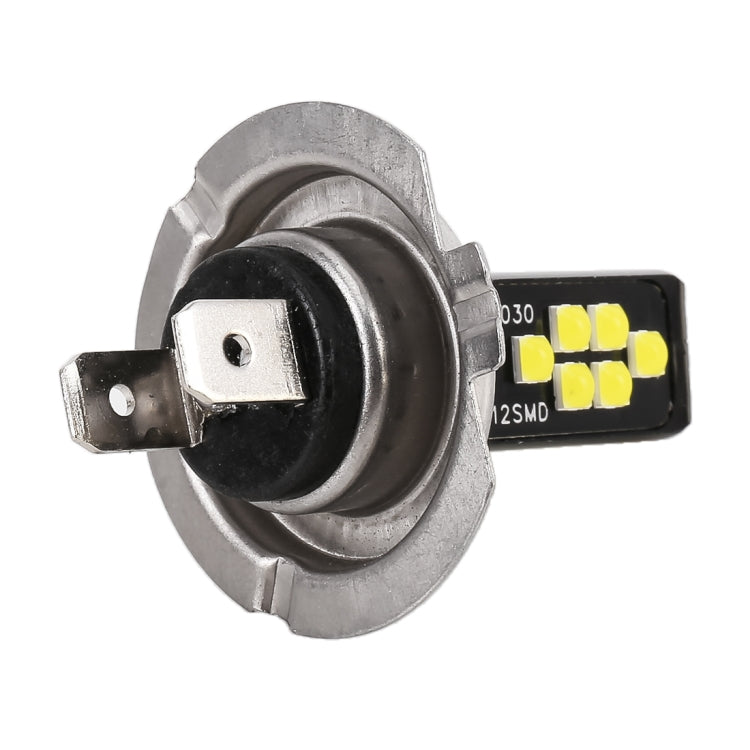 2 PCS H7 DC9-16V / 3.5W / 6000K / 320LM Car Auto Fog Light 12LEDs SMD-ZH3030 Lamps, with Constant Current, H7