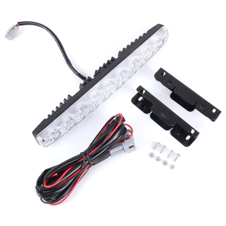 2 PCS LD-008 5730-9SMD 15W 1500 LM 7000K White Light  Daytime Running Light.DC 12V, White Light+15W 1500LM/7000K