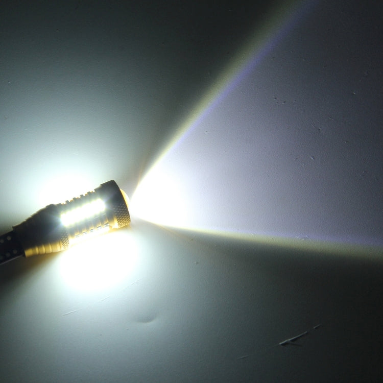 2 PCS  T15-4014-32SMD + 1CREE  5W 650LM White Light LED Decode Car Clearance Lights Lamp, DC12V（Gold）, 5W 4014-32SMD + 1CREE
