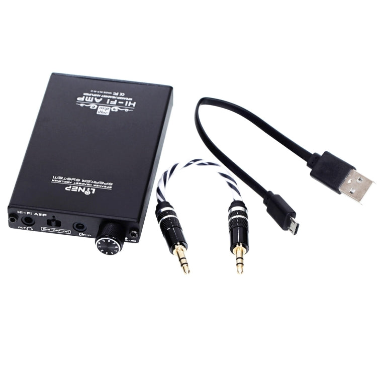 A935 Portable Headphone Amplifier Stereo Speaker Headset Amplifier, Support Power Bank, A935