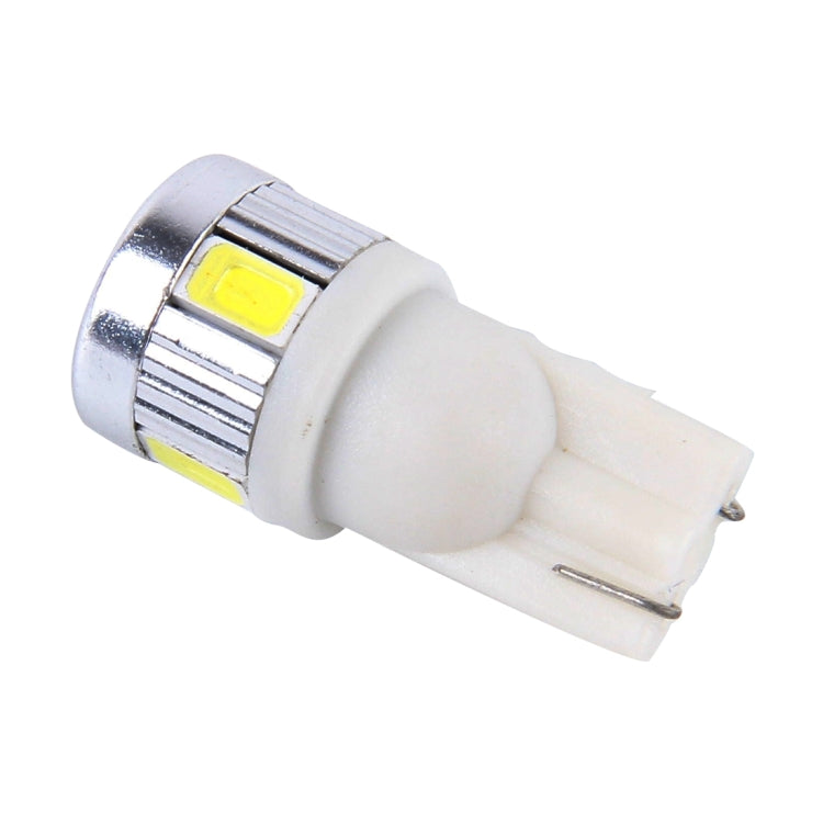 2PCS T10 3W SMD 5630 6 LED Car Clearance Lights Lamp, DC 12V, 5630-6smd LED