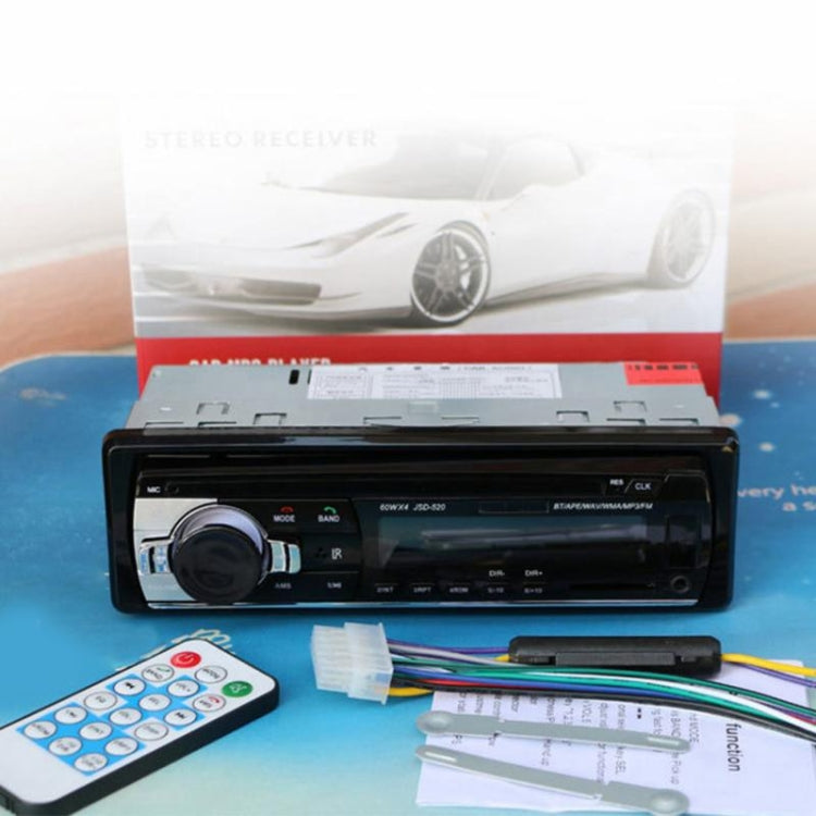 JSD-520 Car Stereo Radio MP3 Audio Player Support Bluetooth Hand-free Calling / FM / USB / SD, Ordinary Version, JSD-520, Ordinary Version