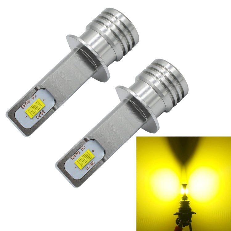 2 PCS H1 72W 1000LM 6000-6500K Super Bright Car Fog Light LED Bulbs, DC 12-24V, H1