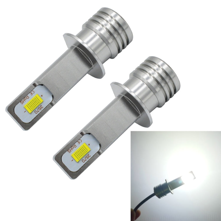 2 PCS H1 72W 1000LM 6000-6500K Super Bright Car Fog Light LED Bulbs, DC 12-24V, H1