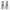2 PCS H3 72W 1000LM 6000-6500K Super Bright Car Fog Light LED Bulbs, DC 12-24V, H3