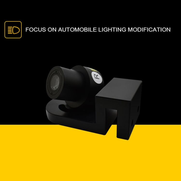 2 PCS DC 8-36V Ghost Shadow Courtesy Angel Wings Projection Lamp Car Door LED Welcome Lights, Blue, Red, White, Cold Blue