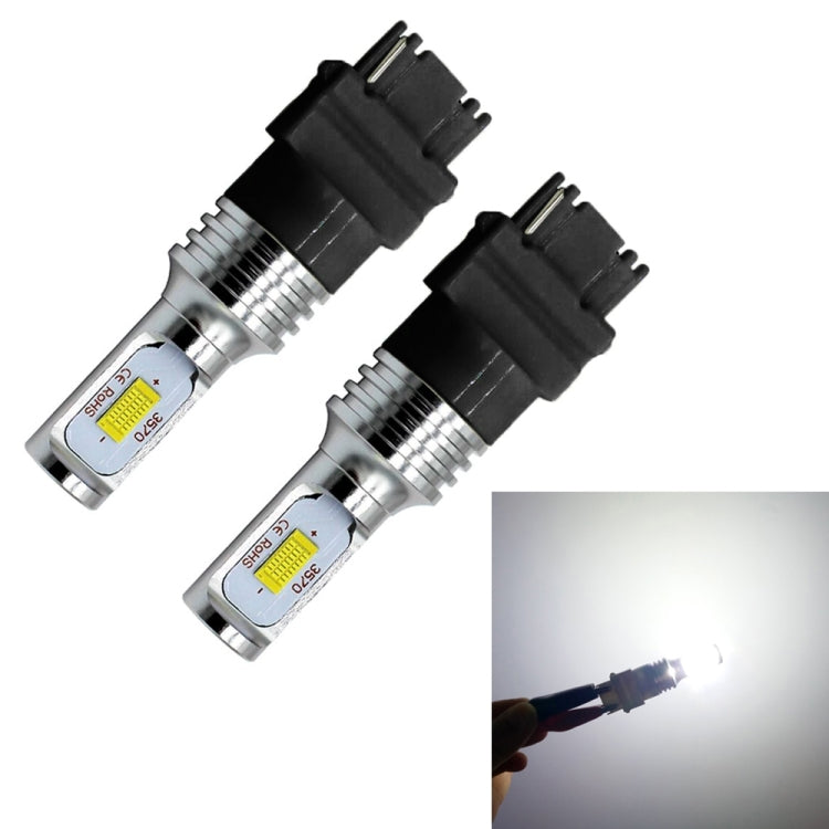 2 PCS 3156 72W 1000LM 6000-6500K Car Auto Turn Backup LED Bulbs Reversing Lights, DC 12-24V, 3156 Backup Light, T25(3156), 3156