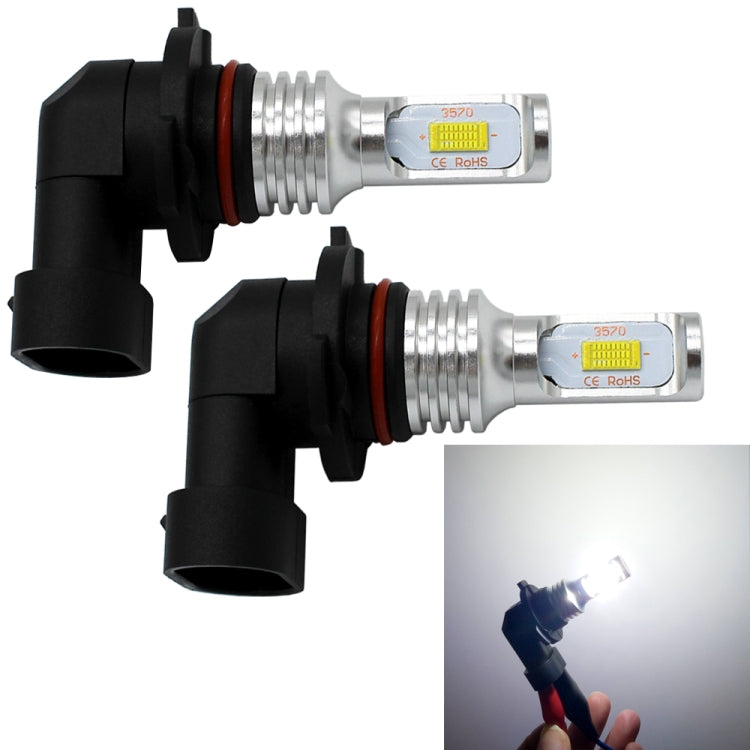 2 PCS 9005 HB3 72W 1000LM 6000-6500K Super Bright White Light Car Fog LED Bulbs, DC 12-24V, 9005 HB3, 9005/HB3