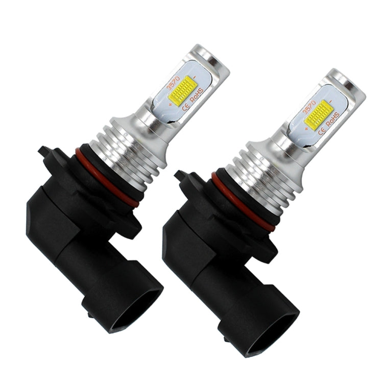 2 PCS 9006 HB4 72W 1000LM 6000-6500K Super Bright White Light Car Fog LED Bulbs, DC 12-24V, 9006 HB4, 9006/HB4