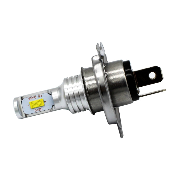 2 PCS H4 72W 1000LM 6000-6500K Super Bright White Light Car Fog LED Bulbs, DC 12-24V, H4