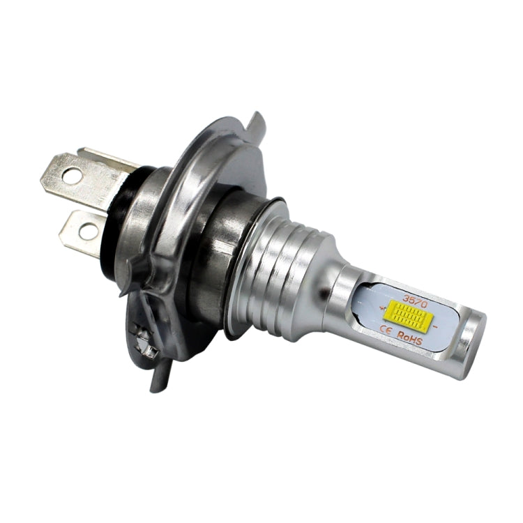 2 PCS H4 72W 1000LM 6000-6500K Super Bright White Light Car Fog LED Bulbs, DC 12-24V, H4