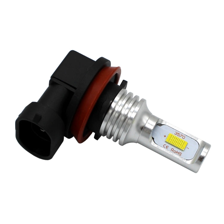 2 PCS H8/H11 72W 1000LM 6000-6500K Super Bright White Light Car Fog LED Bulbs, DC 12-24V, H8/H11, H8/H9/H10/H11