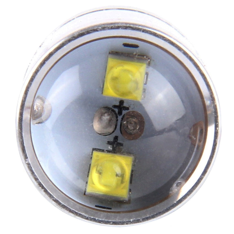 2 PCS 1157/BAY15D 30W 350 LM 6000K White Light 6 LED CREE Canbus Car Brake Light Bulb, DC 12V, 1157