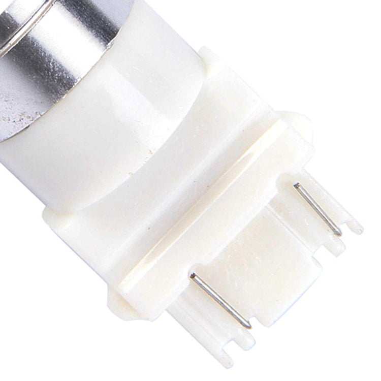 2 PCS T25/3157 Dual Wires 2300 LM 6000K 30W White Light 6 LED CREE Canbus Car Brake Light Bulb, DC 12V, T25