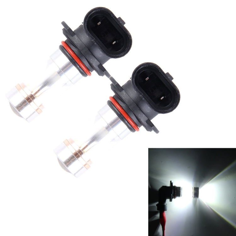 2 PCS 9005 30W 350 LM 6000K White Light CREE 6 LED Car Fog Light Bulb, DC 12V, 9005