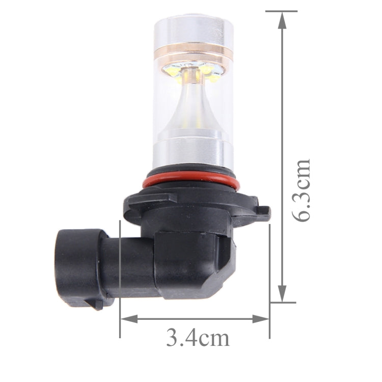 2 PCS 9005 30W 350 LM 6000K White Light CREE 6 LED Car Fog Light Bulb, DC 12V, 9005