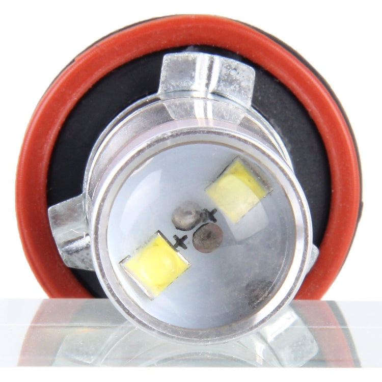 2 PCS H8/H11 30W 350 LM 6000K  White Light CREE 6 LED Car Fog Light Bulb, DC 12V, H8/H11