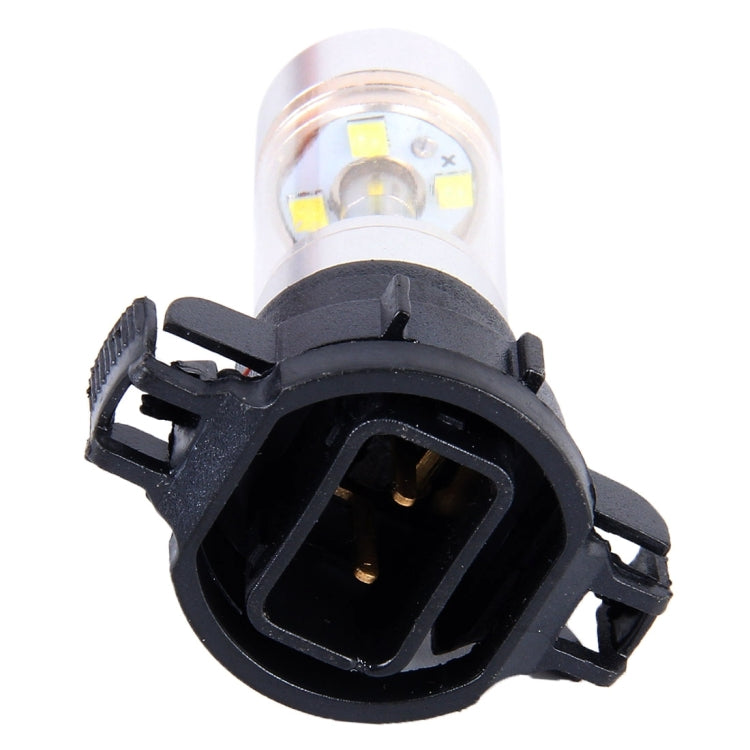 2 PCS H16 30W 350LM 6000K White Light CREE 6 LED Car Fog Light Bulb, DC 12V, H16