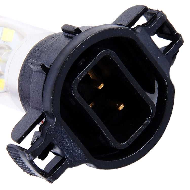 2 PCS H16 30W 350LM 6000K White Light CREE 6 LED Car Fog Light Bulb, DC 12V, H16