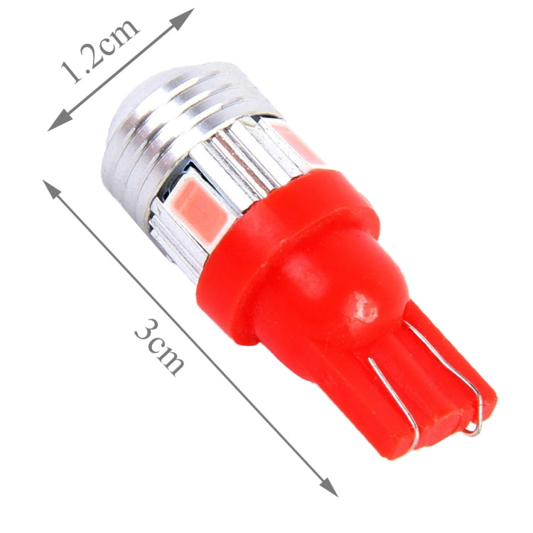 2 PCS T10 3W 6 LED SMD 5630 Pink Light Clearance Light.DC 12V., 6 LED SMD 5630
