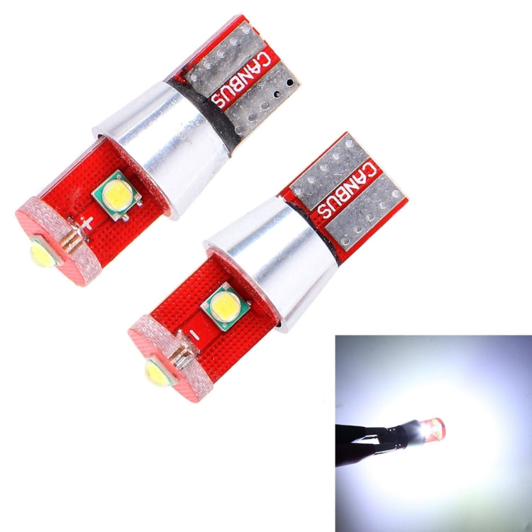 2 PCS T10 800 LM 6000K 10W CREE 3 LED White Light Clearance Light.DC 12V., 2 PCS T10 800 LM