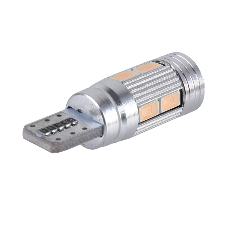 2 PCS T10 6W 10 SMD 5630 LED Error-Free Canbus Car Clearance Lights Lamp, DC 12V, 10 SMD 5630 LEDs, 5630-10smd LED