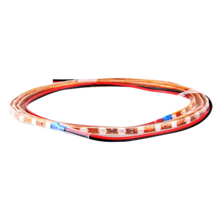5 PCS 45 LED 3528 SMD Waterproof Flexible Car Strip Light for Car Decoration, DC 12V, Length: 90cm, 90cm+green, 90cm+ice blue, 90cm+blue, 90cm+red, 90cm+white, 90cm+yellow, 90cm+pink