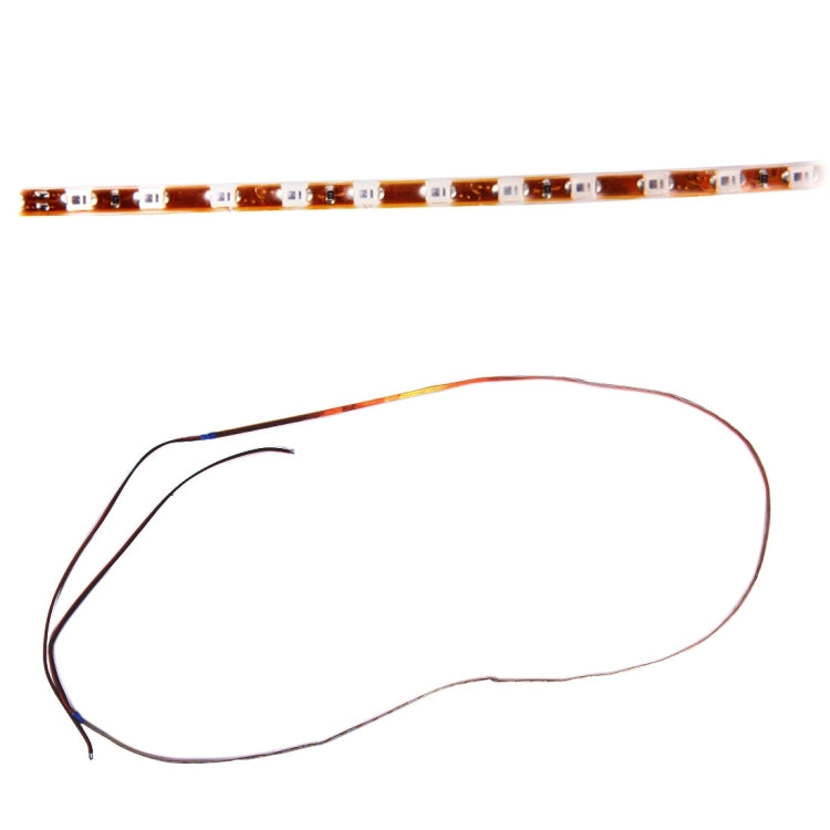 5 PCS 45 LED 3528 SMD Waterproof Flexible Car Strip Light for Car Decoration, DC 12V, Length: 90cm, 90cm+green, 90cm+ice blue, 90cm+blue, 90cm+red, 90cm+white, 90cm+yellow, 90cm+pink