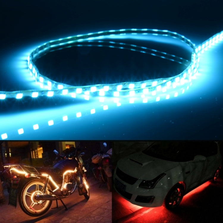 5 PCS Flow Style 45 LED 3528 SMD Waterproof Flexible Car Strip Light for Car Decoration, DC 12V, Length: 90cm, 90cm Green, 90cm Ice blue, 90cm Red, 90cm White, 90cm Yellow, 90cm Blue, 90cm Pink