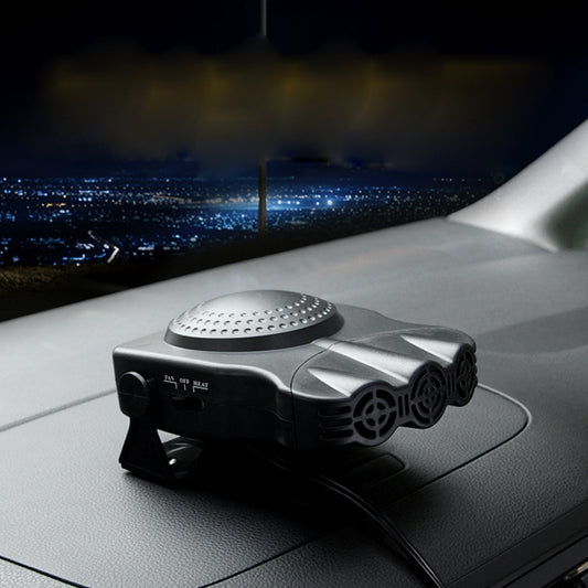DC 12V 150W Cold and Warm Dual Use Three Outlet Car Auto Electronic Heater Fan Windshield Defroster Demister