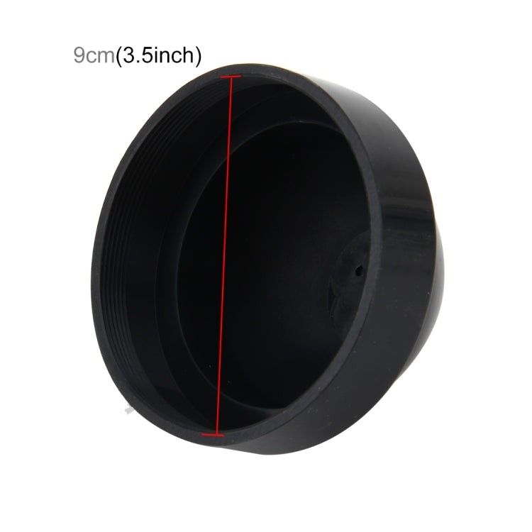 2 PCS K90 Universal Car LED Headlight HID Xenon Lamp Silicone Dust Cover Seal Caps Car Dust Cover Waterproof Dustproof Sealing Headlamp Cover for Car Retrofit, Inner Diameter: 9cm, Inner Diameter: 9cm