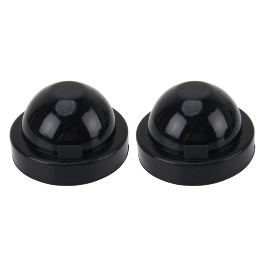 2 PCS K100 Universal Car LED Headlight HID Xenon Lamp Silicone Dust Cover Seal Caps Car Dust Cover Waterproof Dustproof Sealing Headlamp Cover for Car Retrofit, Inner Diameter: 10cm