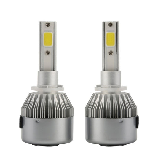 2pcs 880/881 18W 1800LM 6000K Waterproof IP68 Car Auto LED Headlight with 2 COB LED Lamps, DC 9-36V