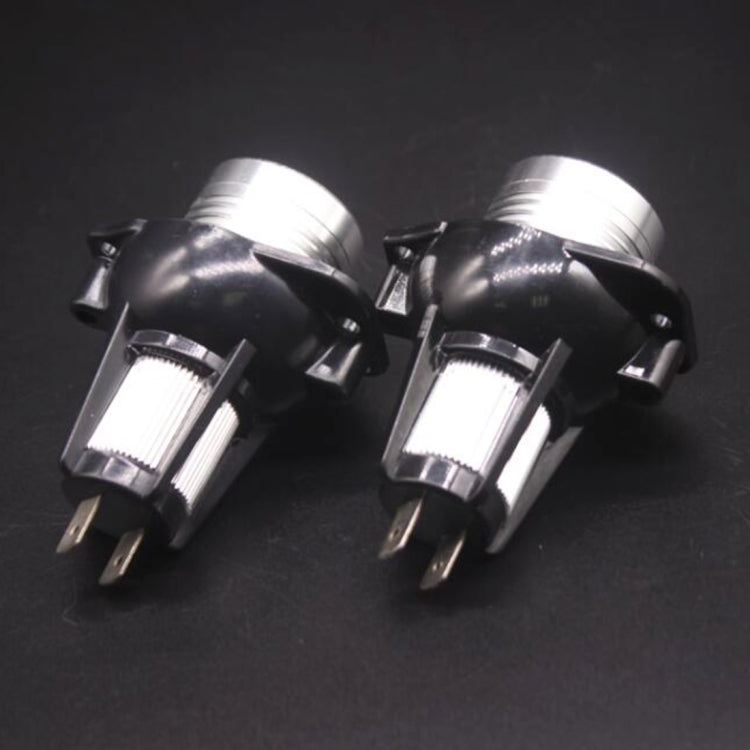 2 PCS DC 12-24V 6W 800LM 2-LED Car Angel Eyes Light Bulb for BMW E90/E91, (White Light), E90/E91-6W
