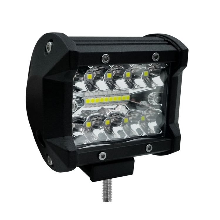 4 inch 15W 1500LM LED Strip Lamp Working Refit Off-road Vehicle Light Roof Strip Light, 4 inch 60W