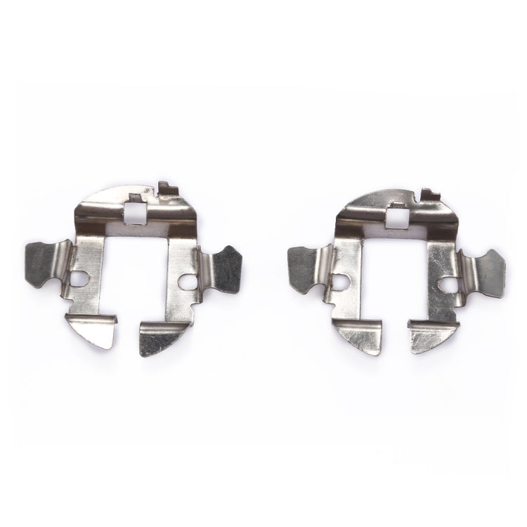 1 Pair H7 Xenon HID Headlight Bulb Base Retainer Holder Adapter for Audi A6 / Ford Flying / Outlander / BMW 760 / BMW Brilliance / Mercedes-Benz R350 / Europa, TK-026