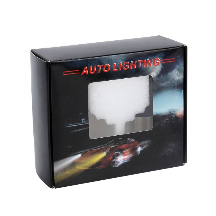2 PCS Super Bright H11/H8 DC 12V 5W 350LM Auto Car Fog Light with 16 SMD-3030 LED Bulbs Lamp, White + Yellow Light, H11/H8