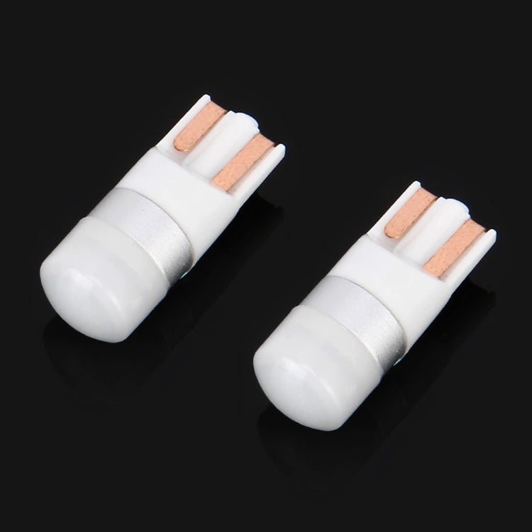 2 PCS T10/W5W/194/501/168 1W 70LM 6000K White LED Bulb Car Reading Lamp Clearance Light, DC 12V, 2 PCS 1W 70LM 6000K