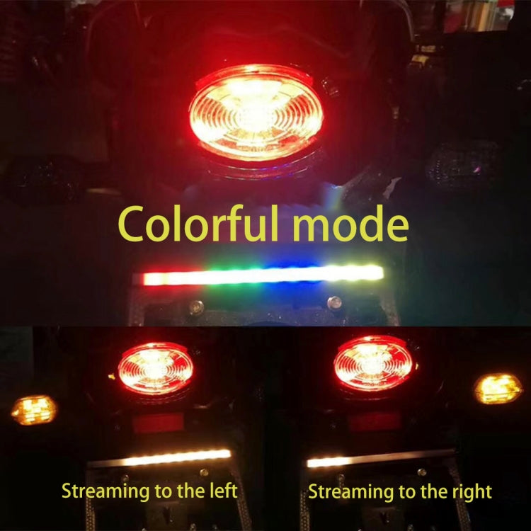 Motorbike DC 12V 1.3W Colorful Lighting Bulb Turn Signal Auto Reverse Lamp Daytime Running Light Source, 1.3W