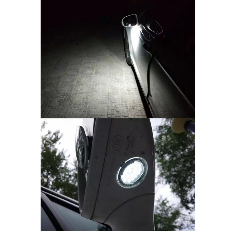 2 PCS DC 12V 2W 6000K 120LM 18-LED Side Rear View Mirror Puddle Lights Lamp for Ford 2013-2017 Explorer/2015-2017 Taurus/2015-2017 Edge/2015-2017 Mondeo, For Ford 2013-2017 Explorer